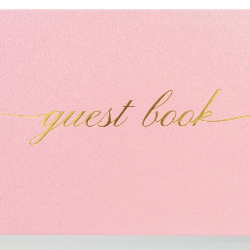 Elegant Wedding Guest Book
